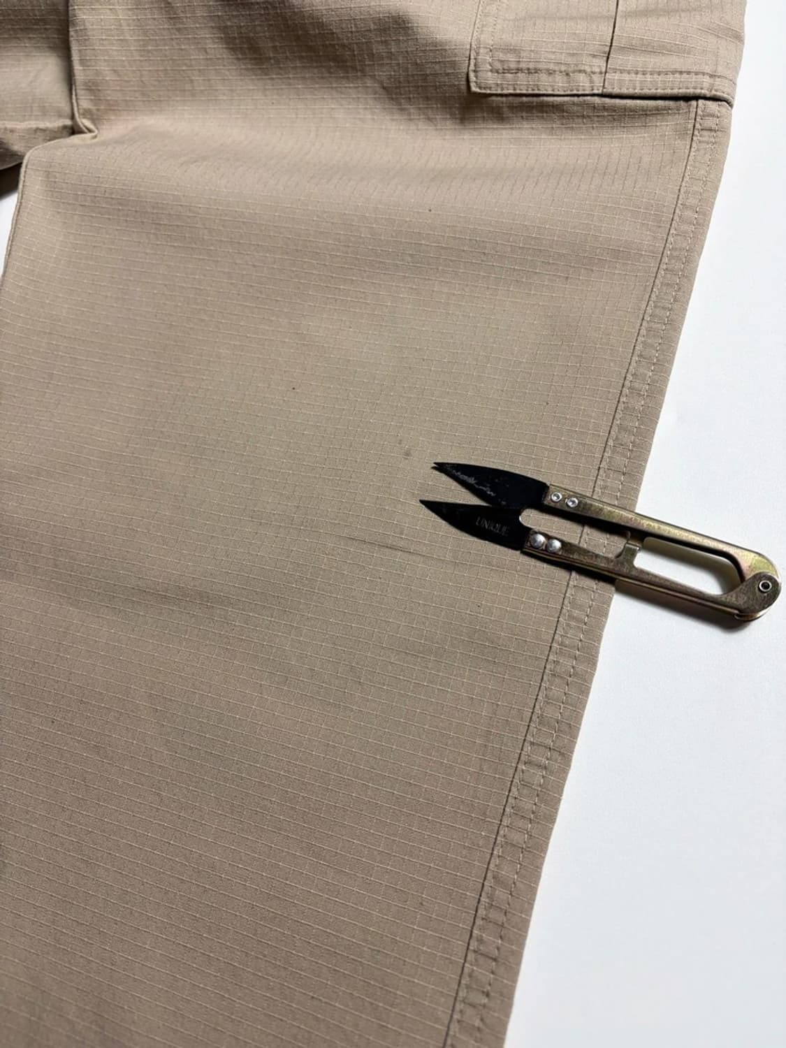 나이키 24SS 자수 로고 베이지 카고 팬츠 R2060 상품이미지5