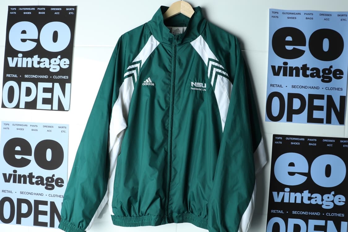 (L-2XL) 아디다스 집업 바람막이 점퍼자켓 90S년대-H3H34005 상품이미지2