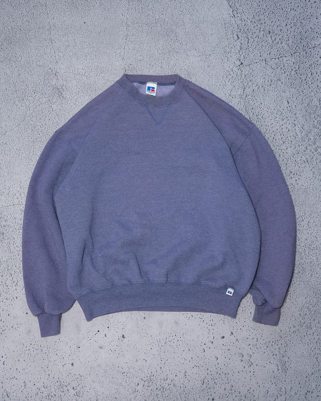 90s russell faded purple 맨투맨 상품이미지1