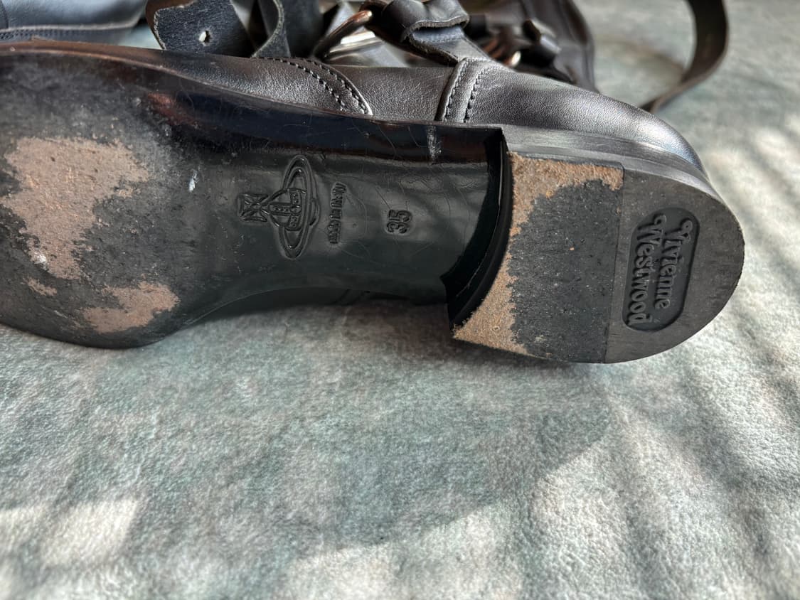 vivienne westwood 비비안웨스트우드 파일럿부츠 상품이미지2