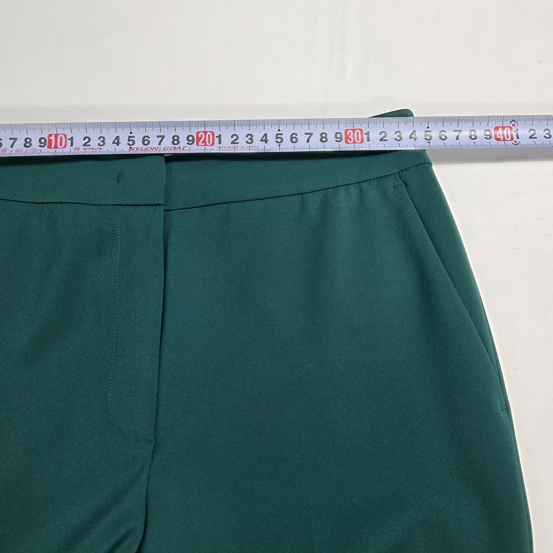 1159 한섬 시스템 SYSTEM 그린 슬랙스 팬츠 55(S) 상품이미지3