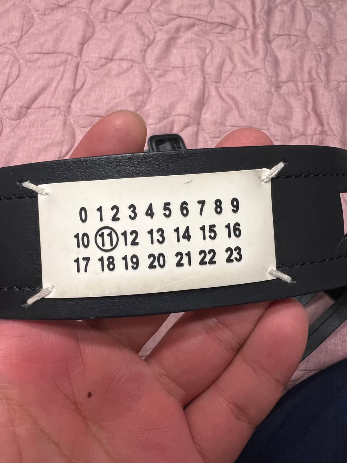 마르지엘라 컷아웃 벨트 상품이미지3