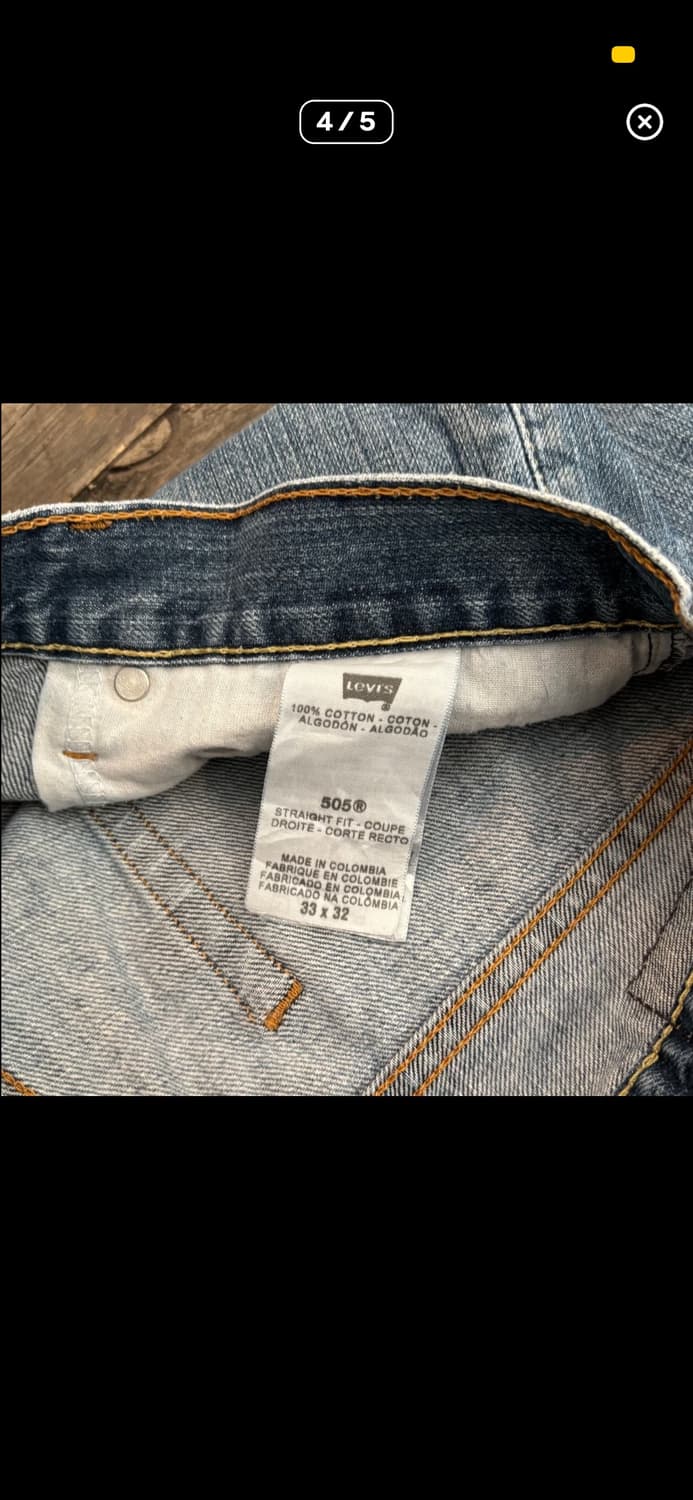 리바이스 505 상품이미지4