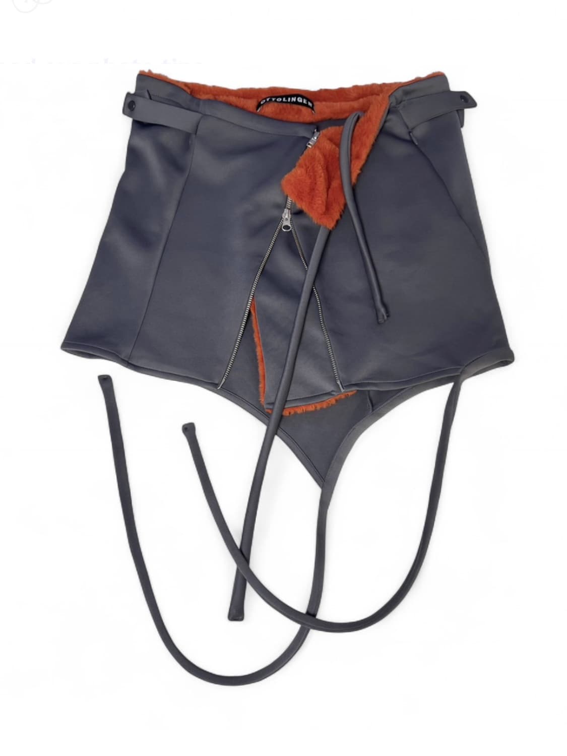 오토링거 그레이 퍼 지퍼 스커트  상품이미지6