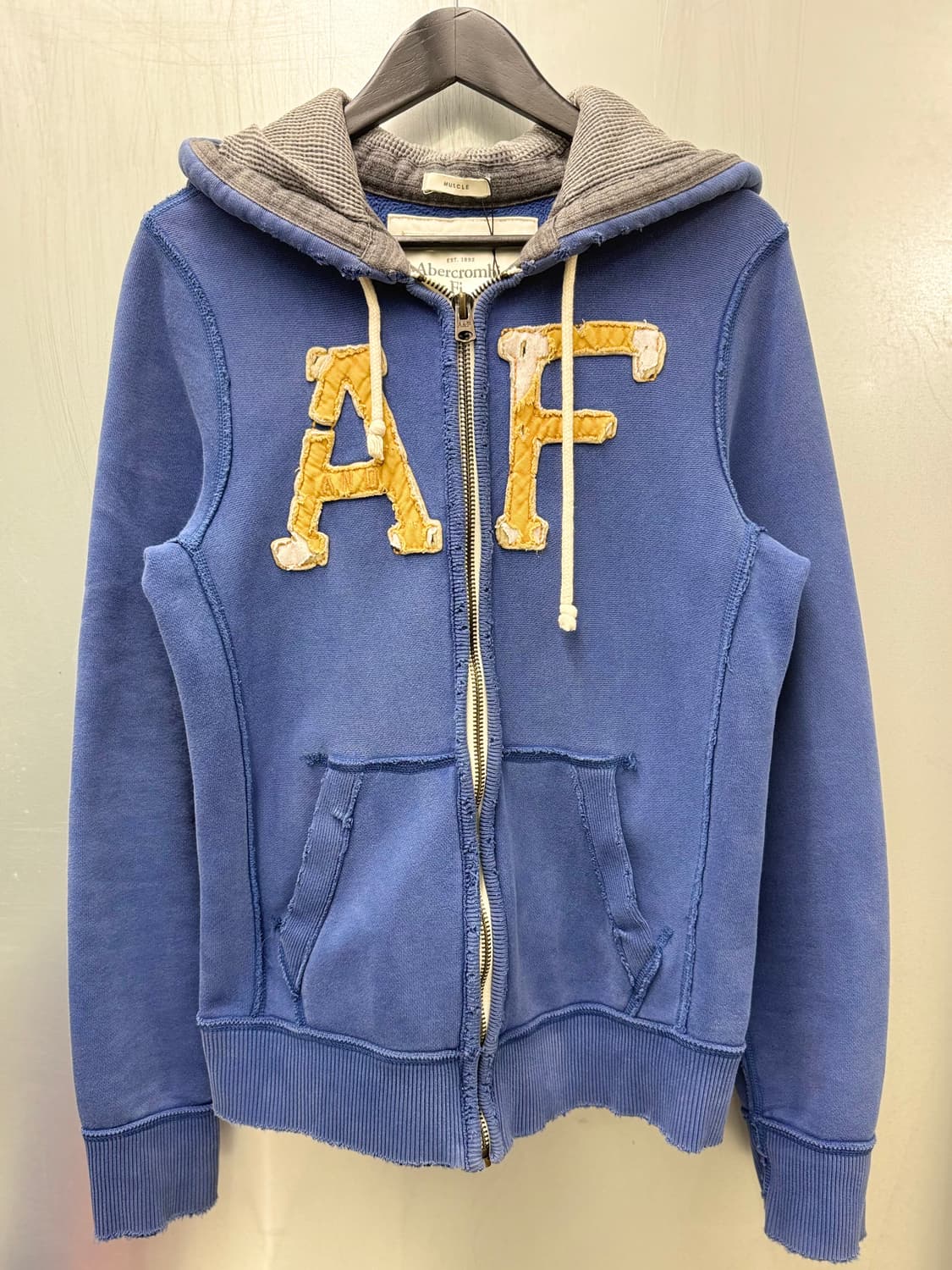 Abercrombie & Fitch 아베크롬비 앤 피치 블루컬러 빅로고  상품이미지1