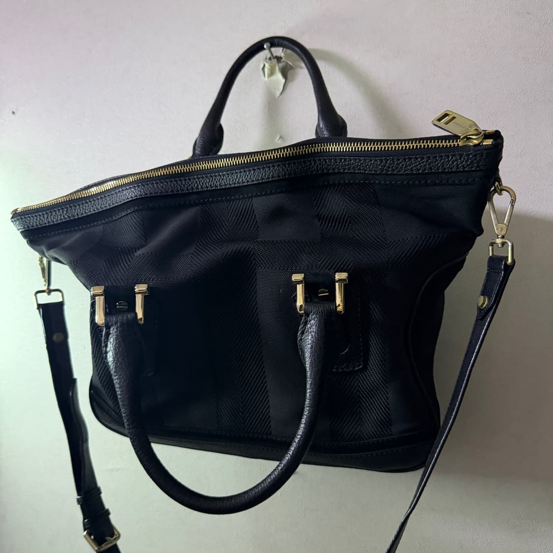 버버리 레더 토트&크로스 2WAY 백 상품이미지7