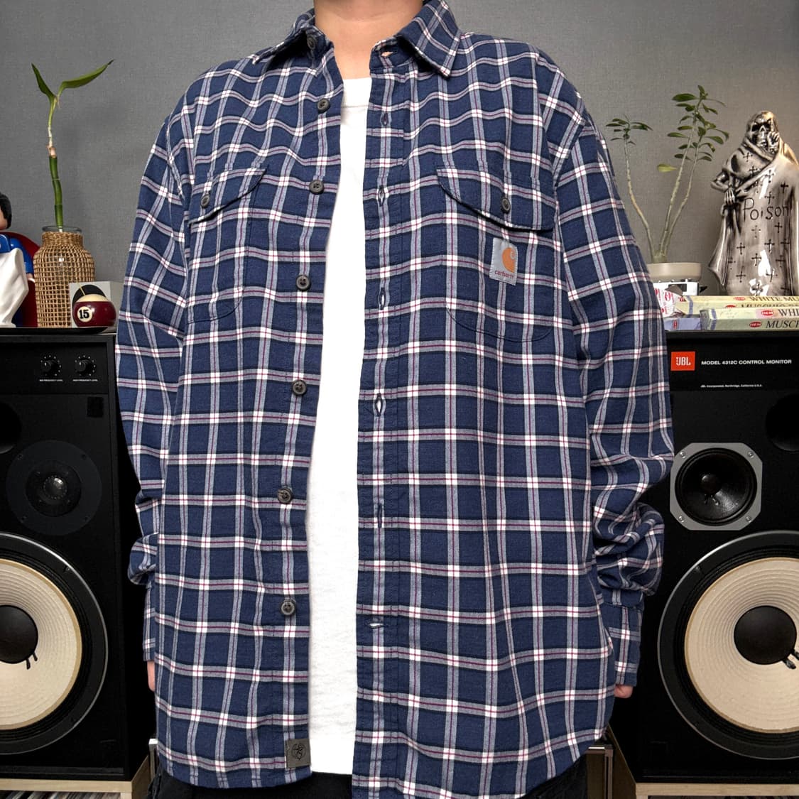 칼하트 체크셔츠 상품이미지1