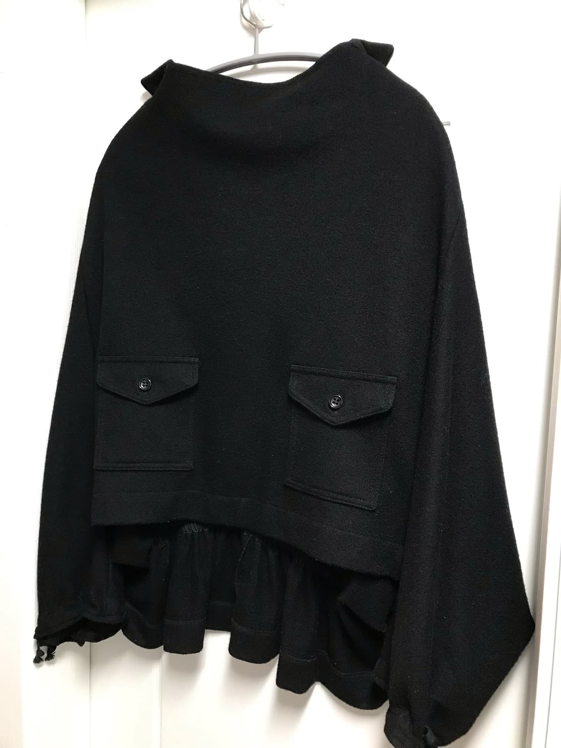 꼼데가르송 트리콧 판초 자켓 상품이미지1