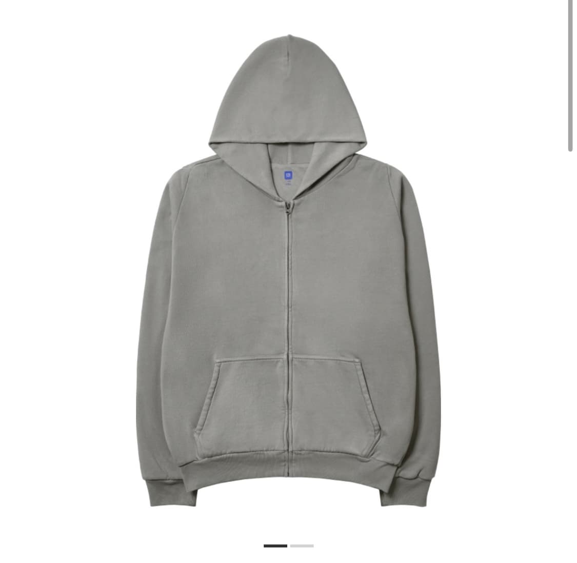 [L] 이지 YZY 집업 후드 그레이 (베이지, 토프) 상품이미지1