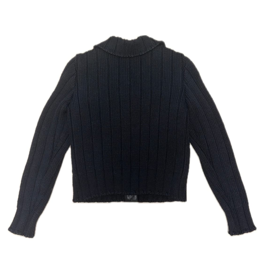 니트 레더 자켓 상품이미지3