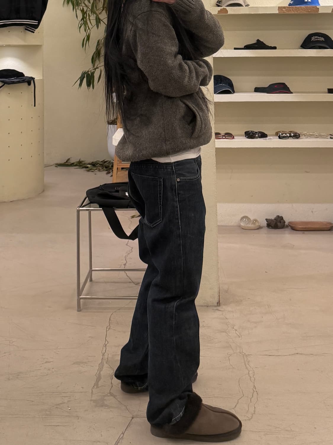 리바이스 프리미엄 웨스턴 무드 데님 팬츠 U669 상품이미지2