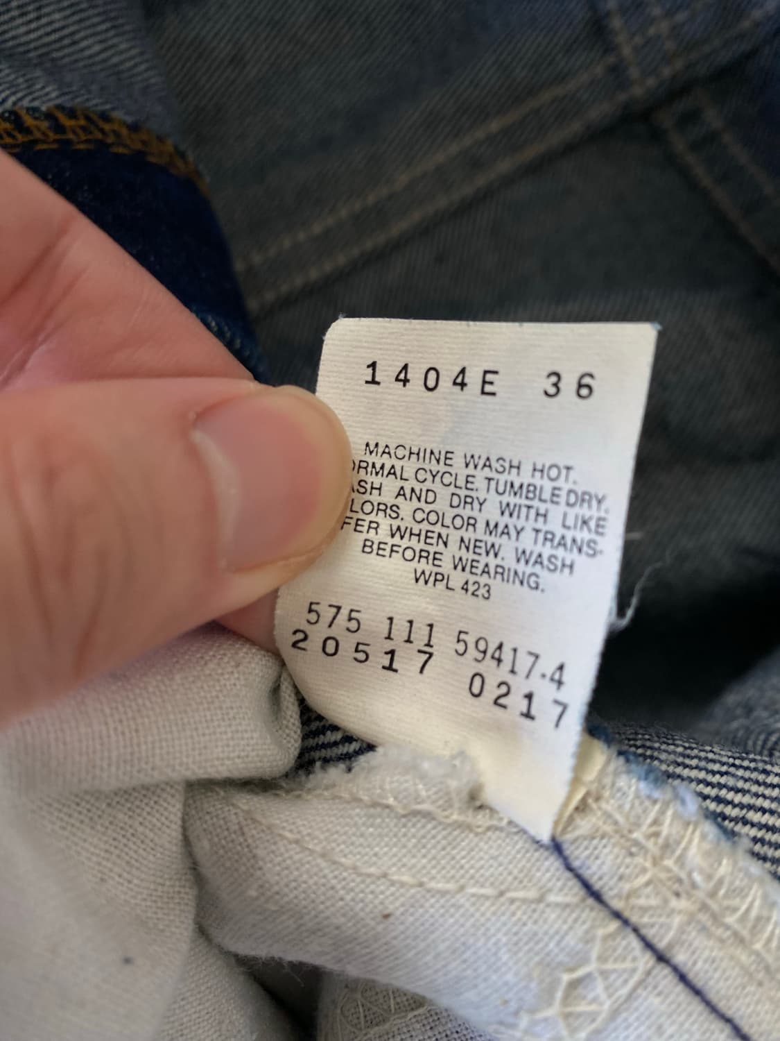 (38x30) 90s 리바이스 517 오렌지탭 USA 상품이미지3