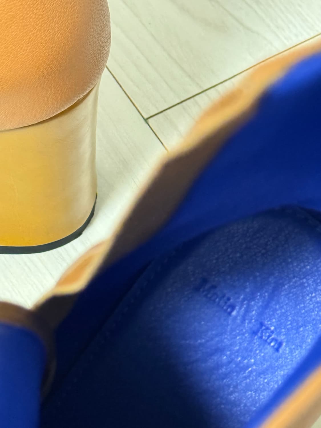 마뗑킴 스티치 real leather 부츠 상품이미지3