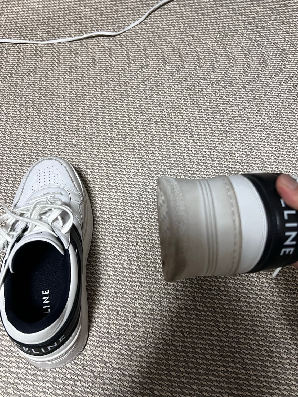 셀린느 블록 웨지 스니커즈(41) 상품이미지6