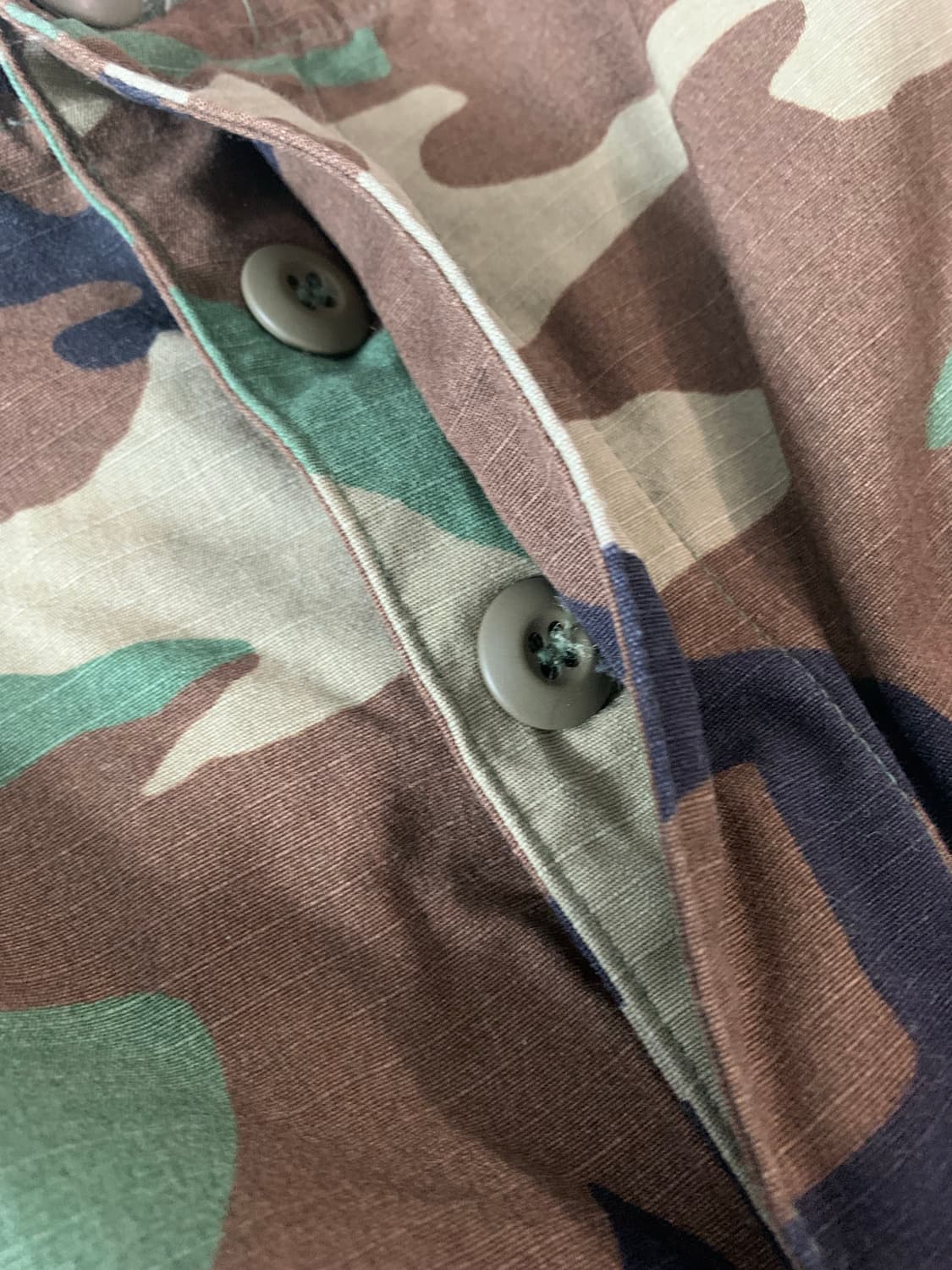 미군 오리지널 우드랜드 bdu 팬츠 MR 상품이미지2