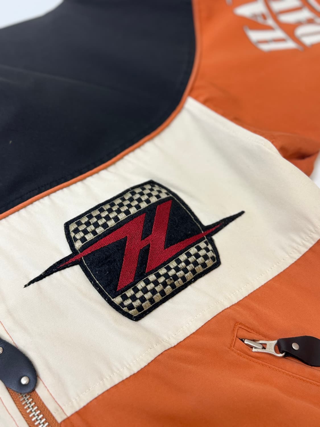 Harley-Davidson 할리데이비슨 레이서 MA-1 코튼 자켓 상품이미지4