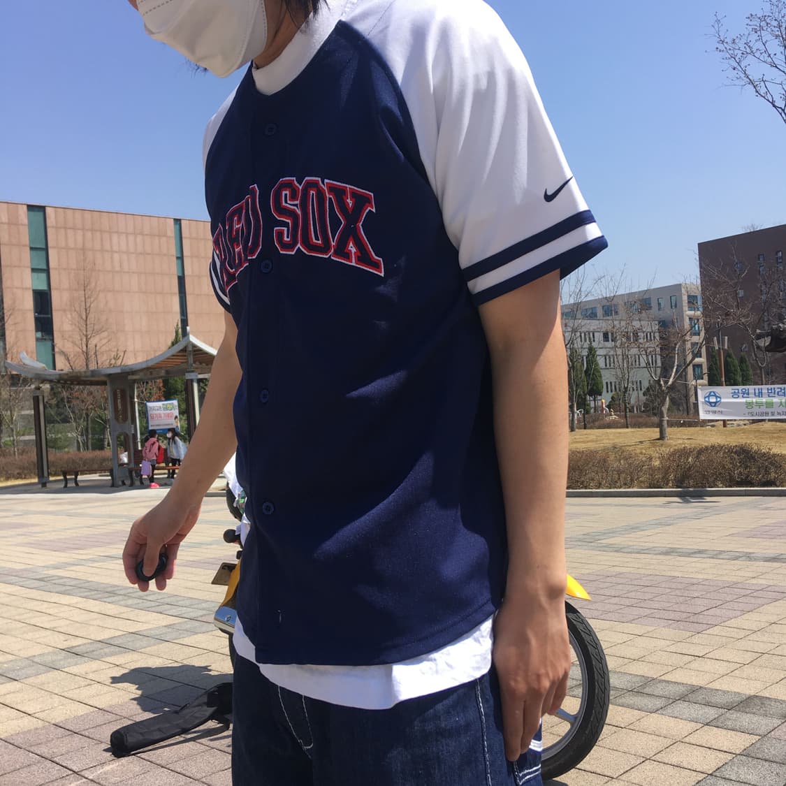 90s 나이키 레드삭스 야구져지 상품이미지6