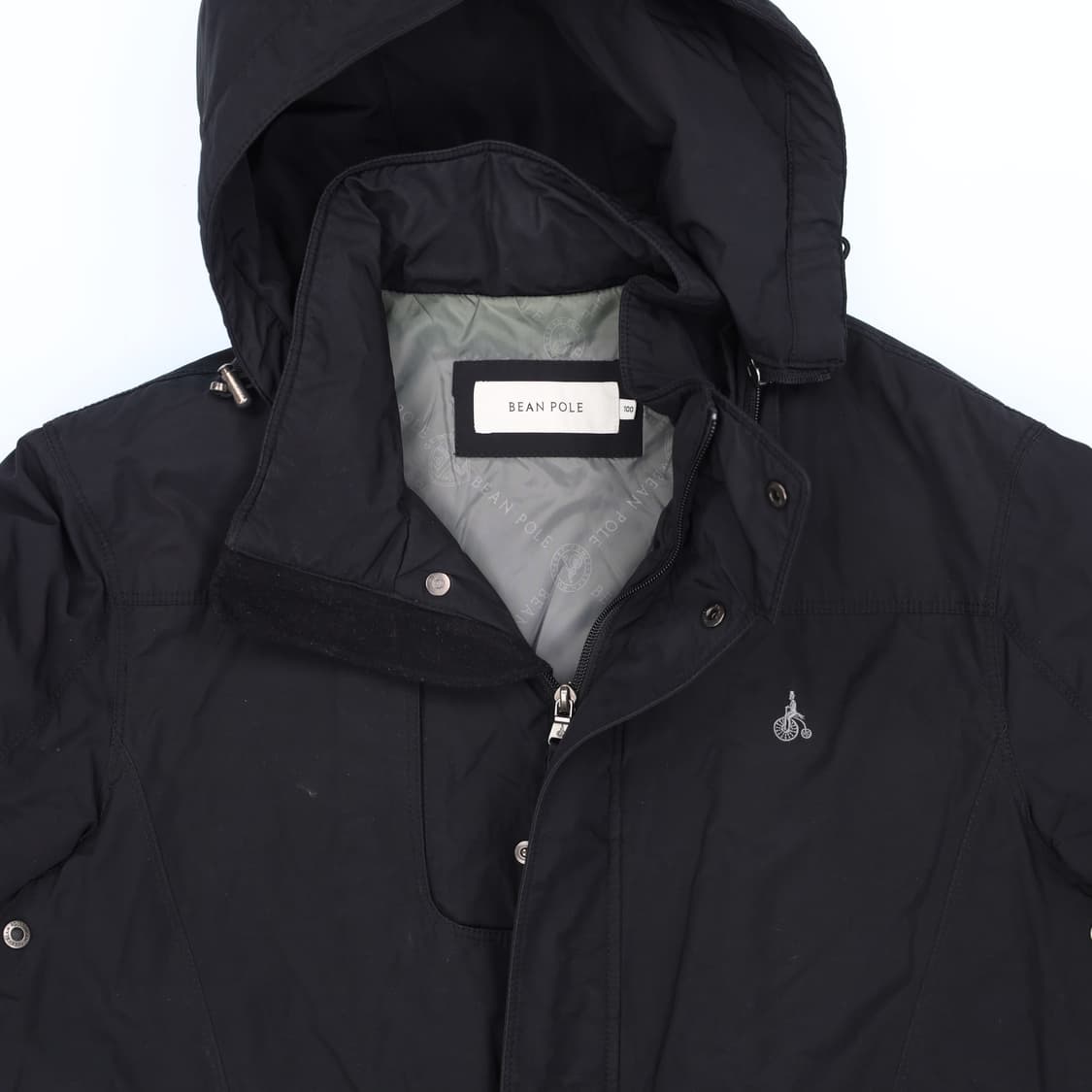 [100] 빈폴 자수로고 후드 바람막이 점퍼 자켓 0120J 상품이미지4