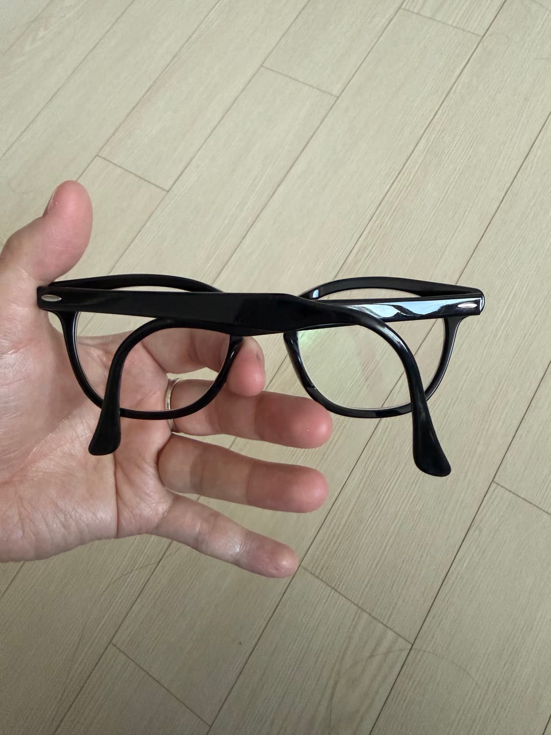 레이벤 호크아이 블랙 48 상품이미지2