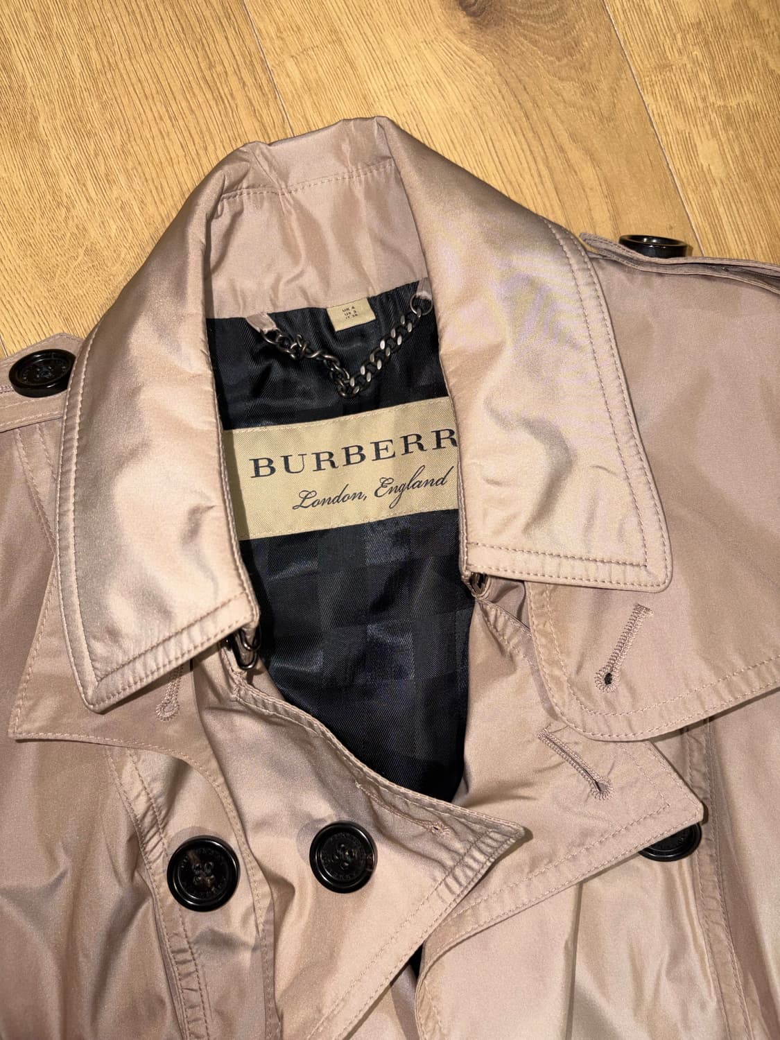 버버리 인디핑크 롱 코트 상품이미지1