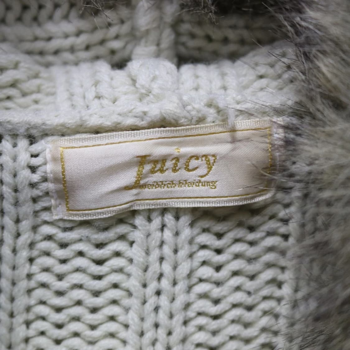 JUICY 퍼 포인트 니트 떡볶이 가디건 63466 상품이미지9