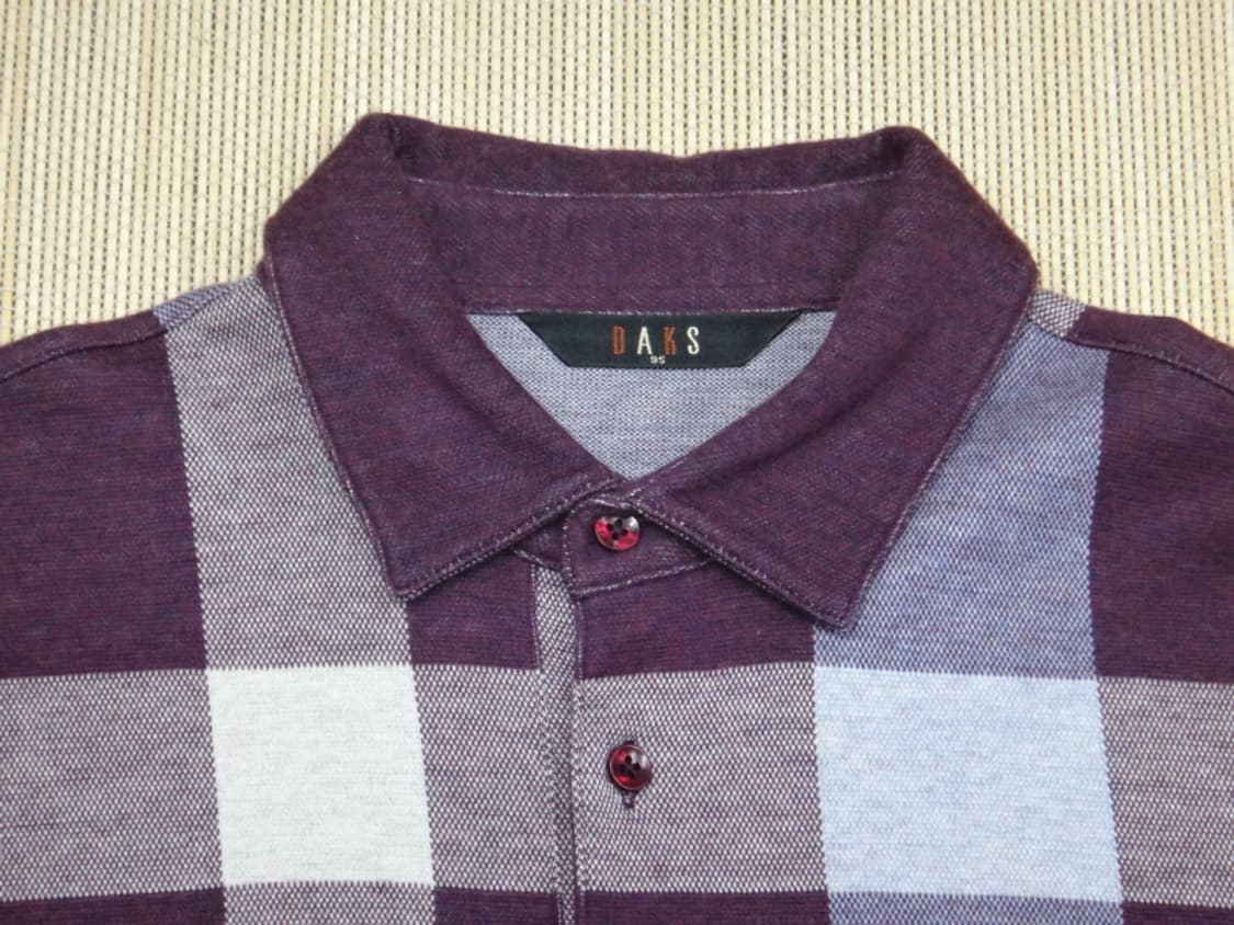 (95) 닥스 골프 남성 빅체크 카라 긴팔 티셔츠 상품이미지5