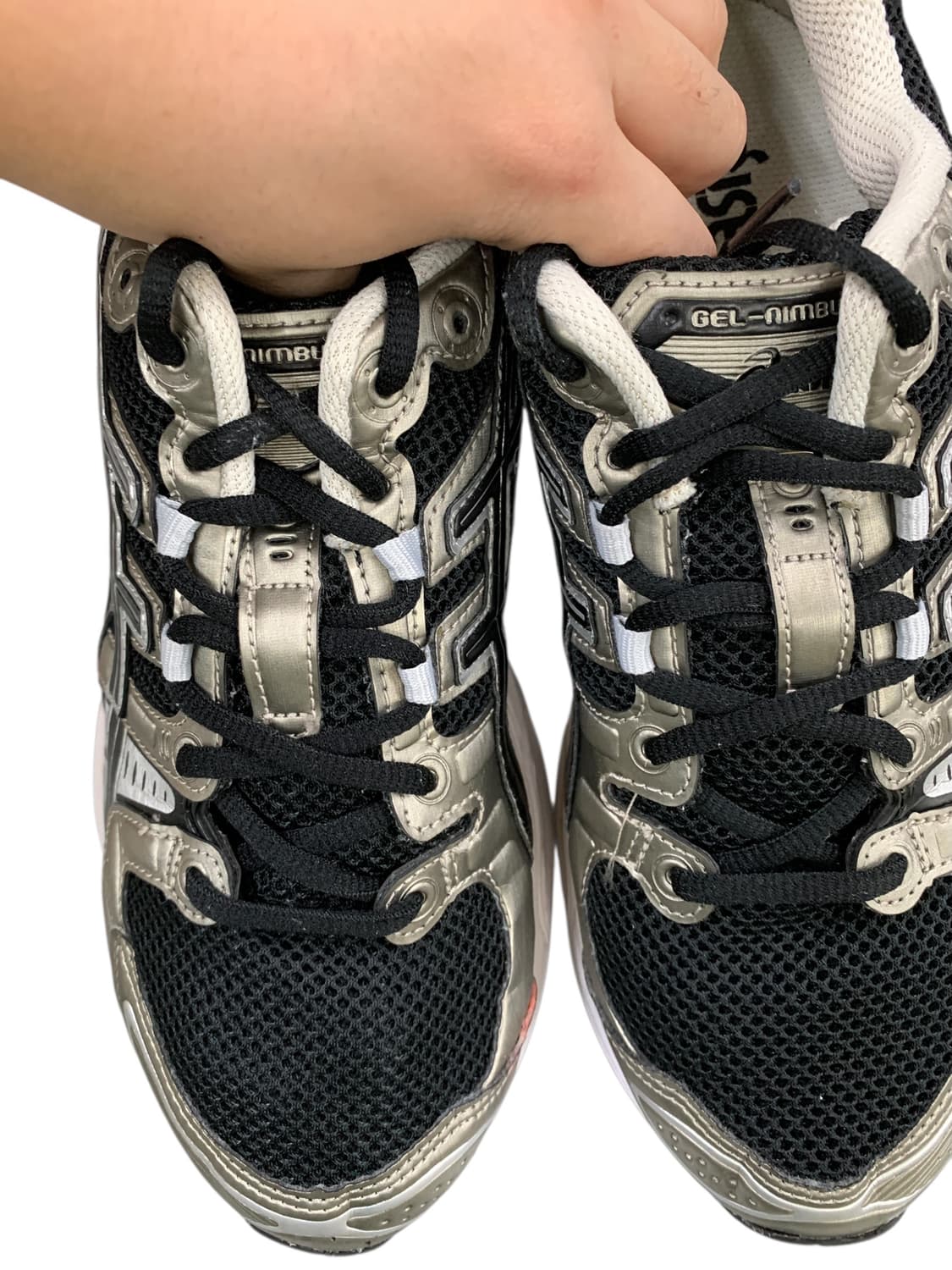 아식스 젤 님버스 9 퓨어 실버 블랙 270 (gr-3177) 상품이미지7