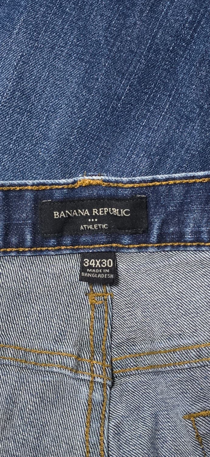 바나나 리퍼블릭 남성 Athletic 핏 청바지 34 상품이미지3