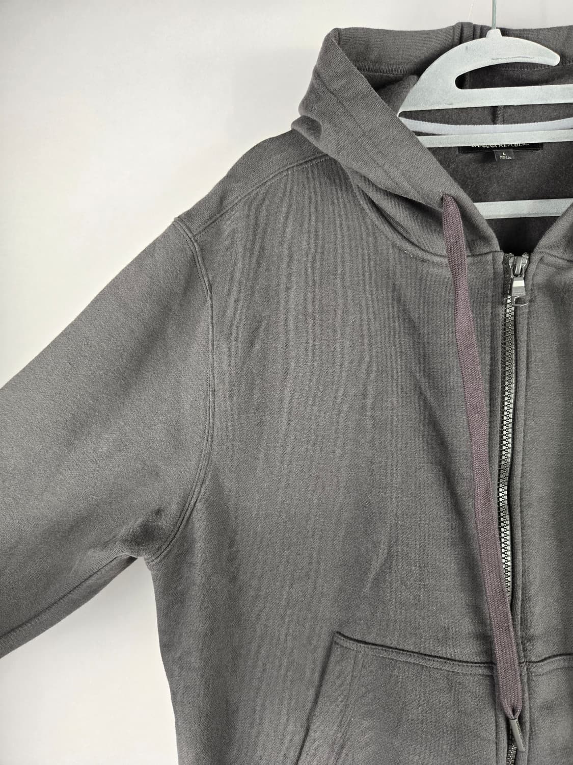 [무료배송]바나나리퍼블릭 L 남성 루즈핏 기모 후드 집업 상품이미지4