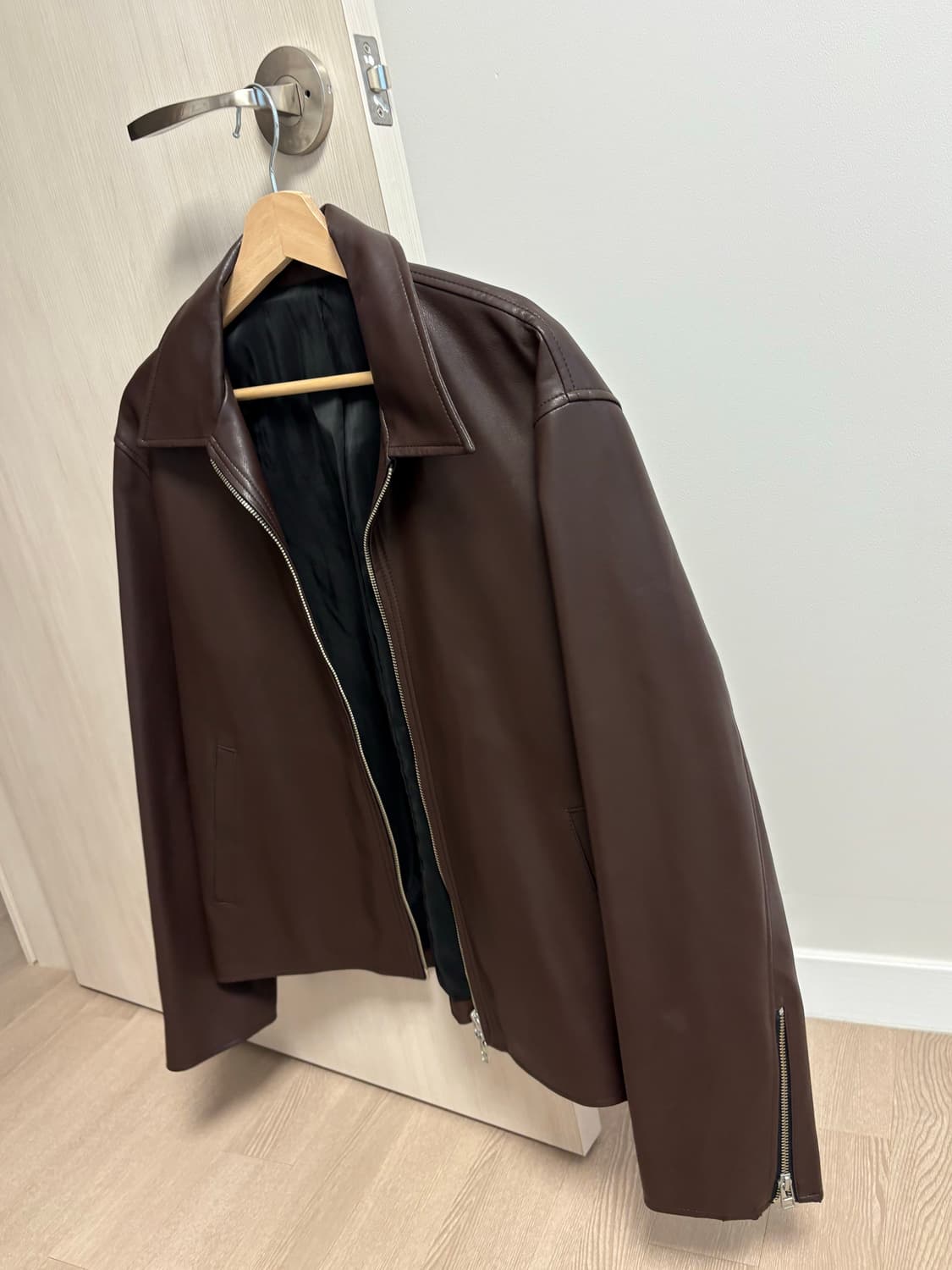 램스킨 레더 자켓 상품이미지3