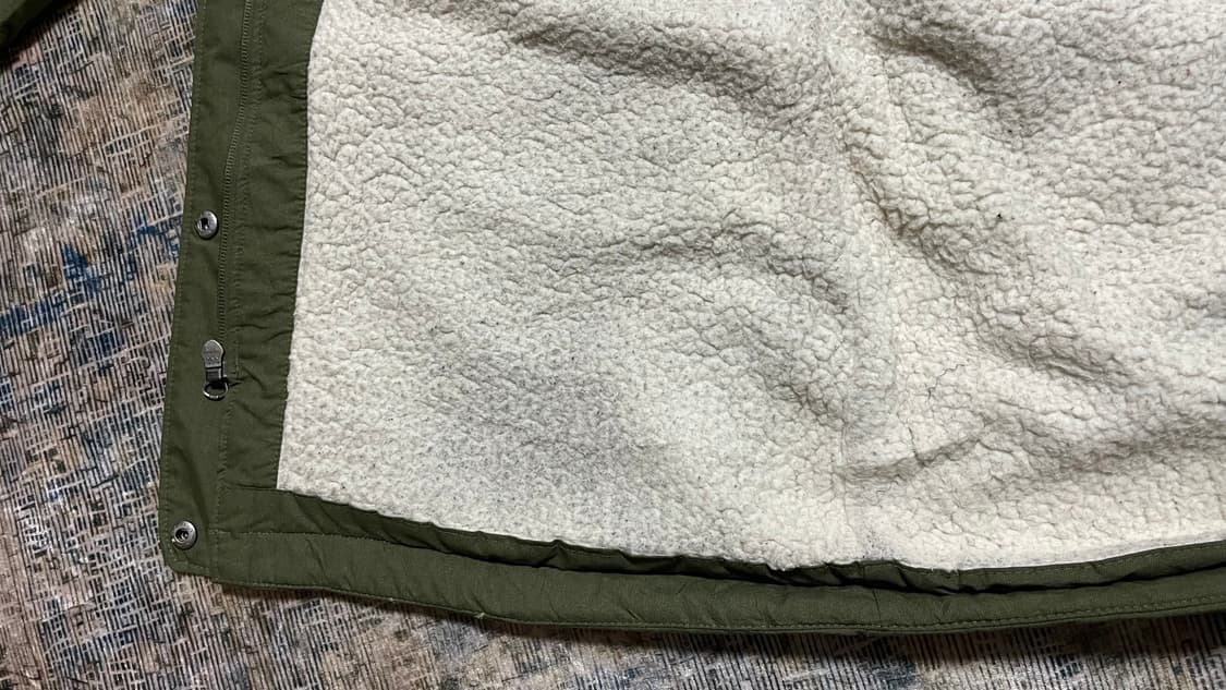 USA 00s 미국 빈티지 y2k 모리걸 컬럼비아 쉐르파 안감 후드 자켓 상품이미지10