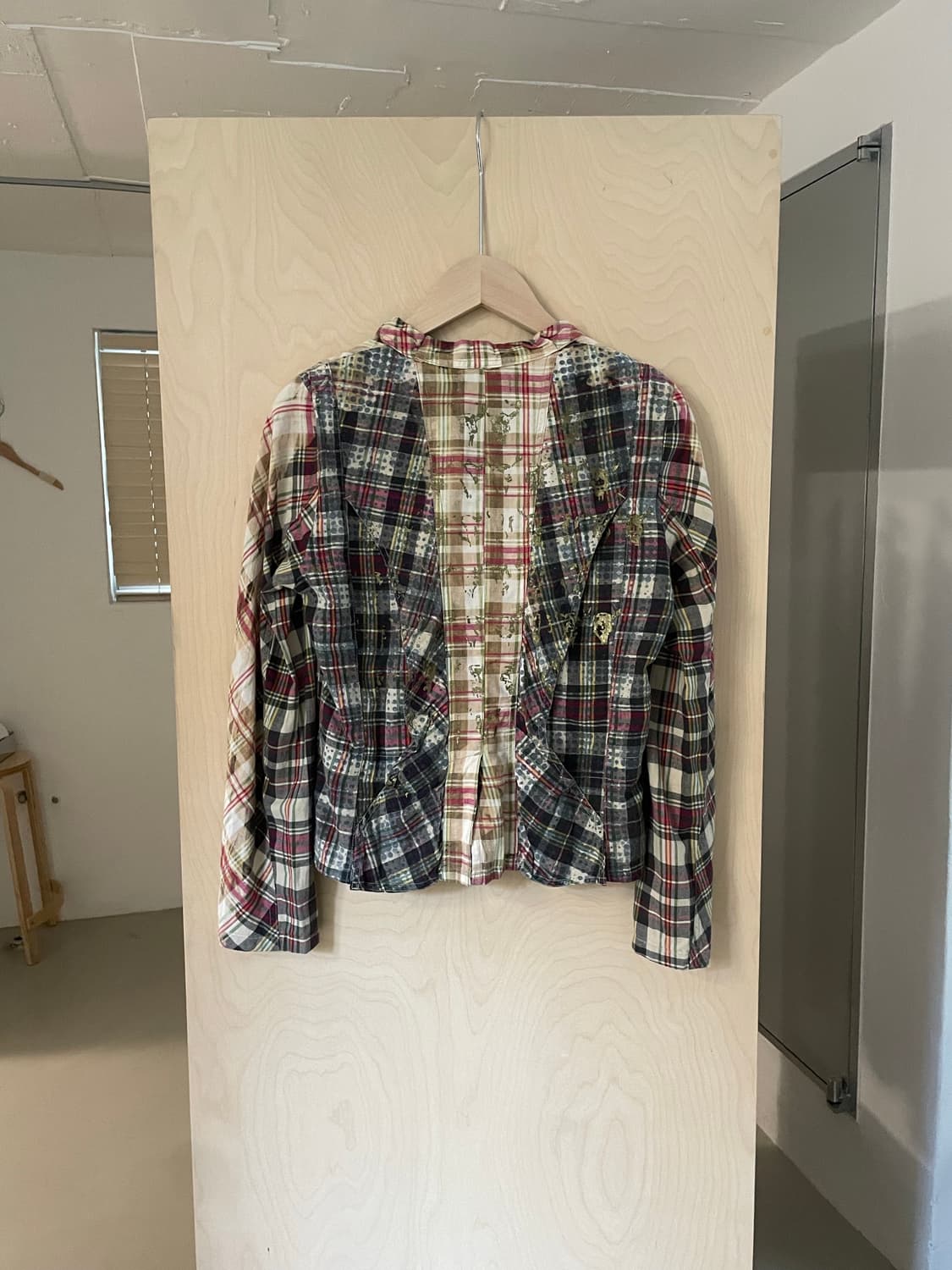 주카 zucca 체크 가디건 상품이미지4