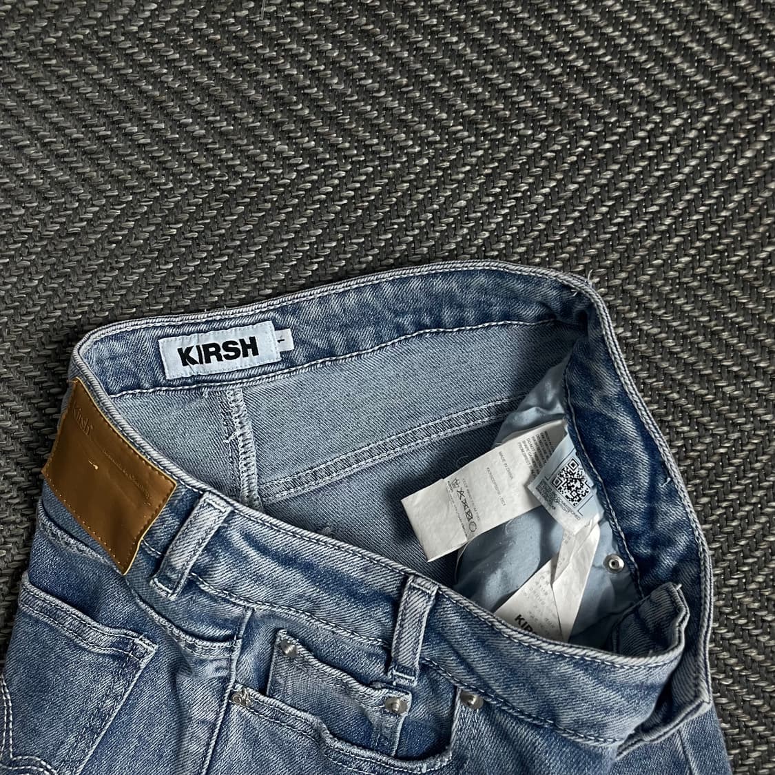 KIRSH 백포켓 스티치 슬림핏 데님 팬츠o 4742 상품이미지6