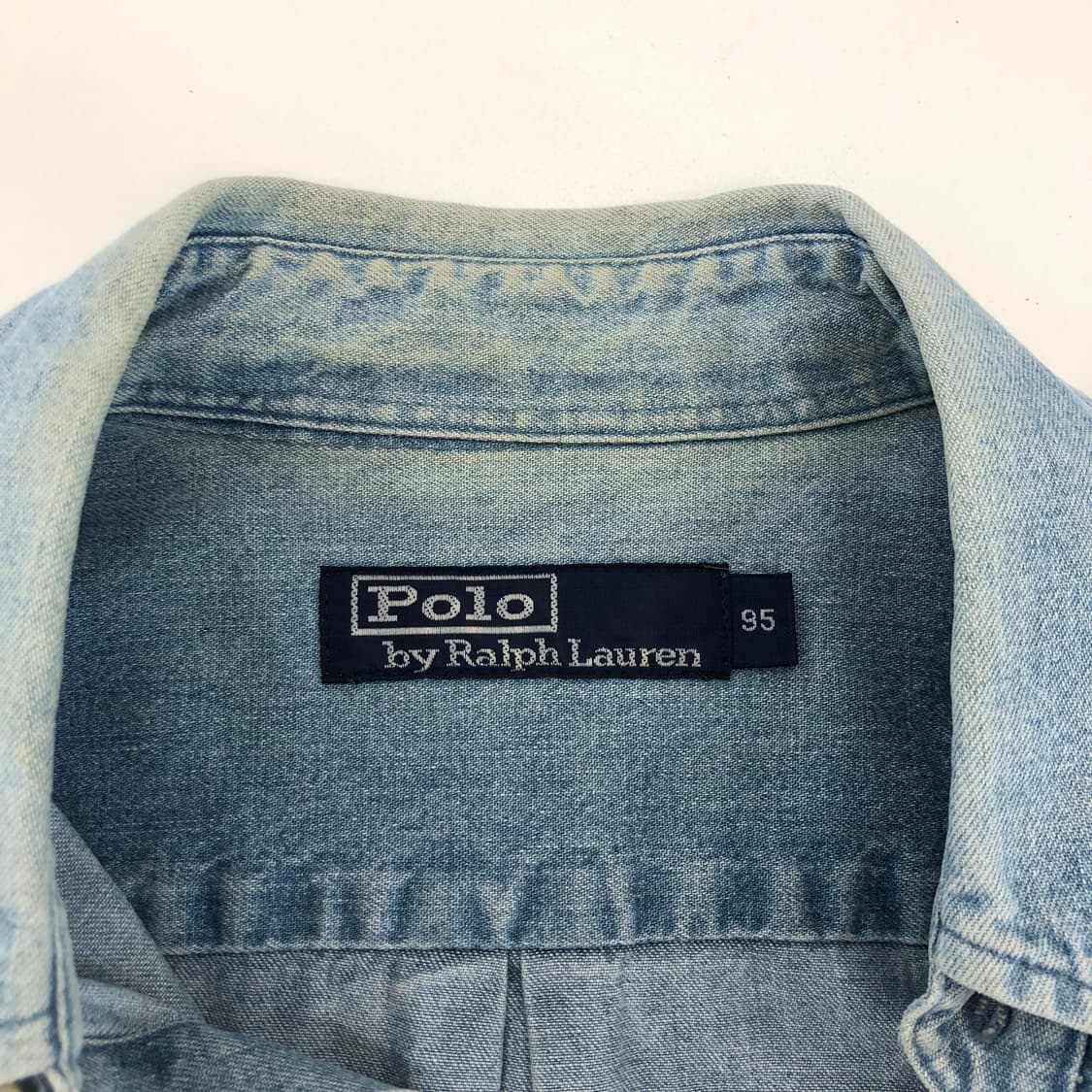 90s 폴로 랄프로렌 데님셔츠 95 상품이미지5
