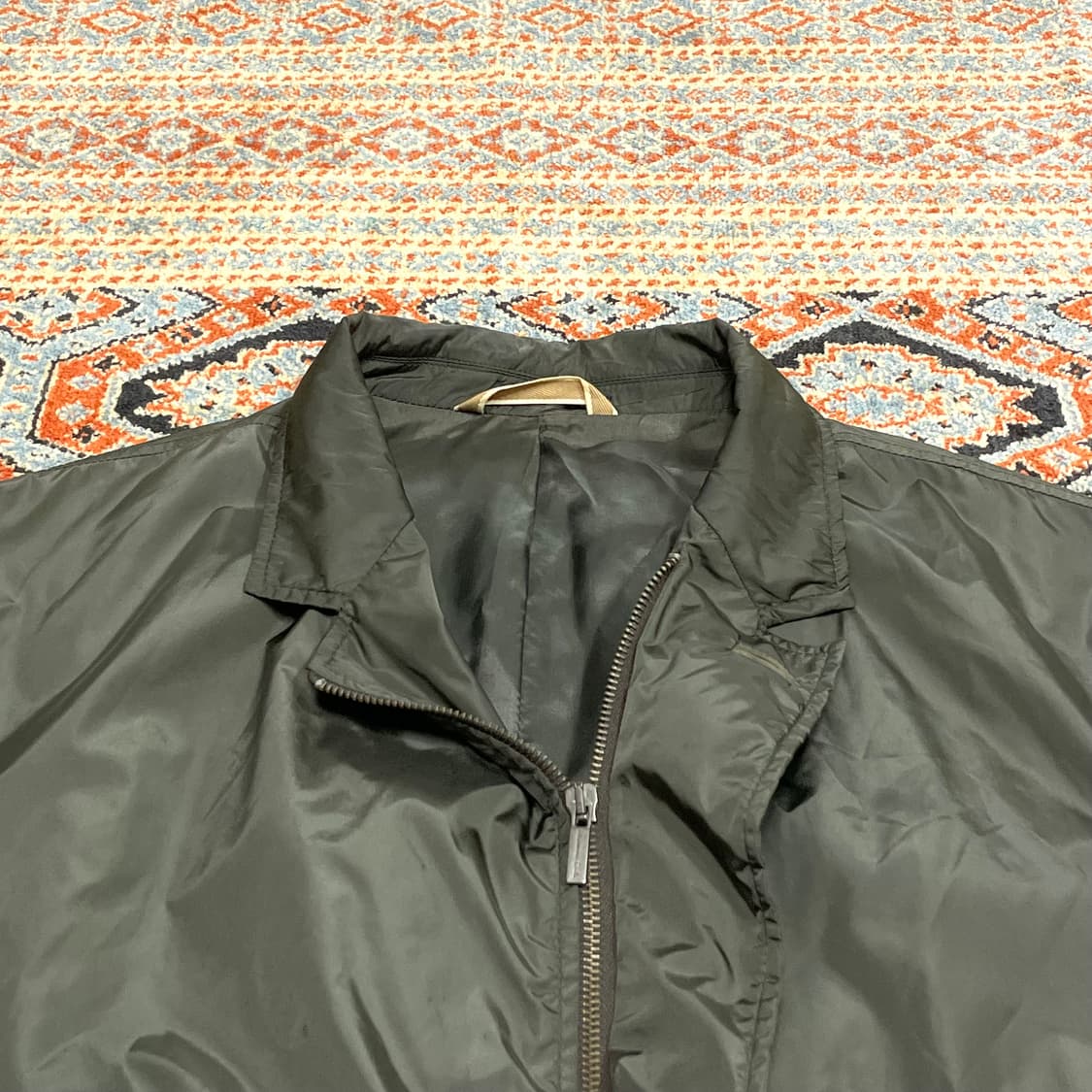 마시모두띠 카키 바람막이 자켓 남성 US40 상품이미지3