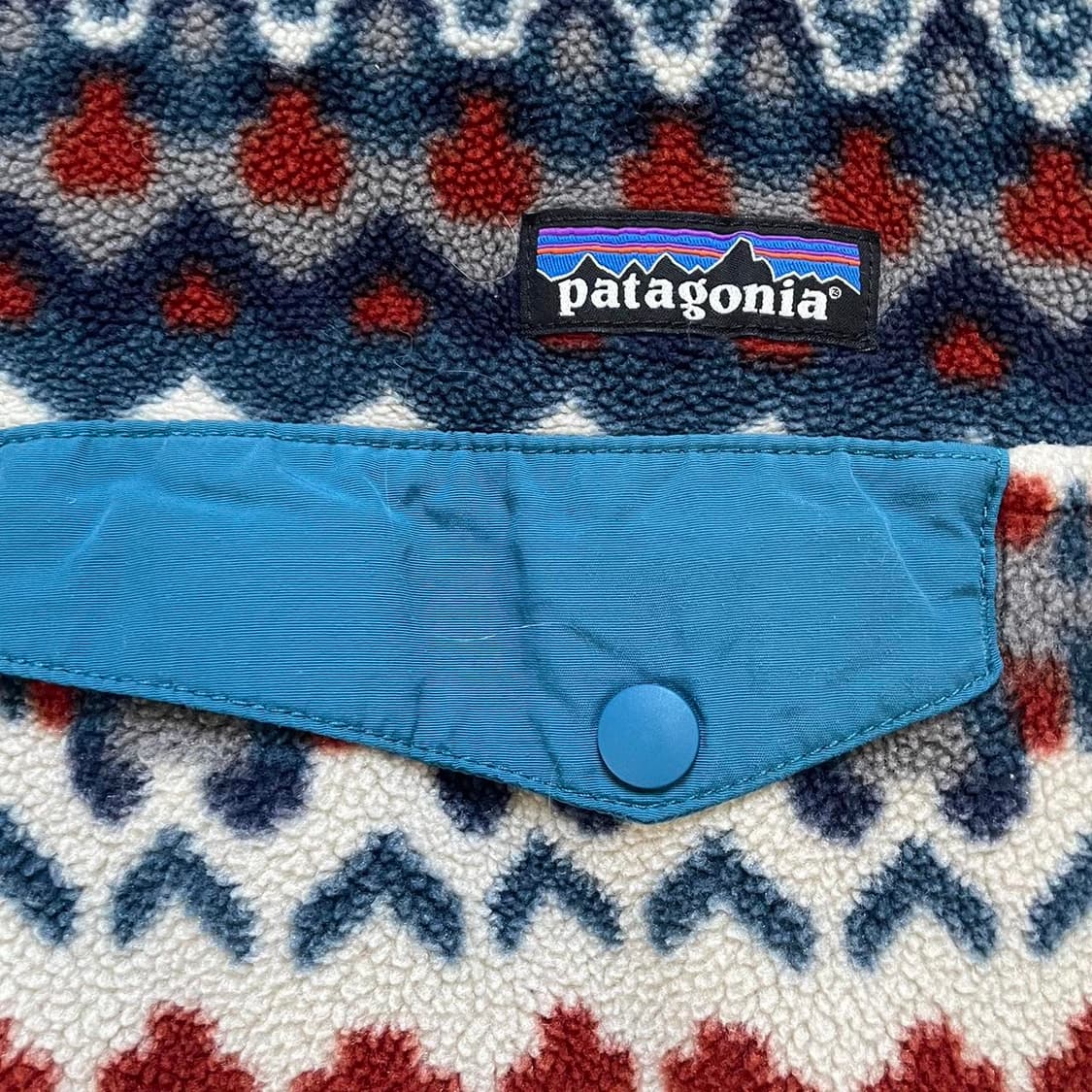 16FW 파타고니아 클래식 신칠라 스냅-티 플리스 풀오버 페어 아일 패턴 상품이미지2