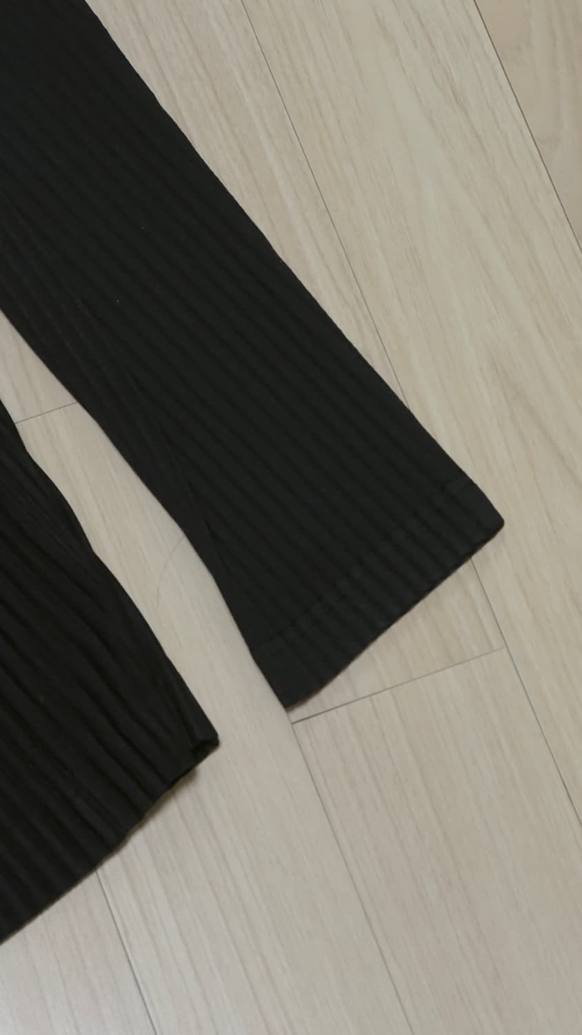 옴므플리세 베이직 집업 자켓 블랙 003 상품이미지4