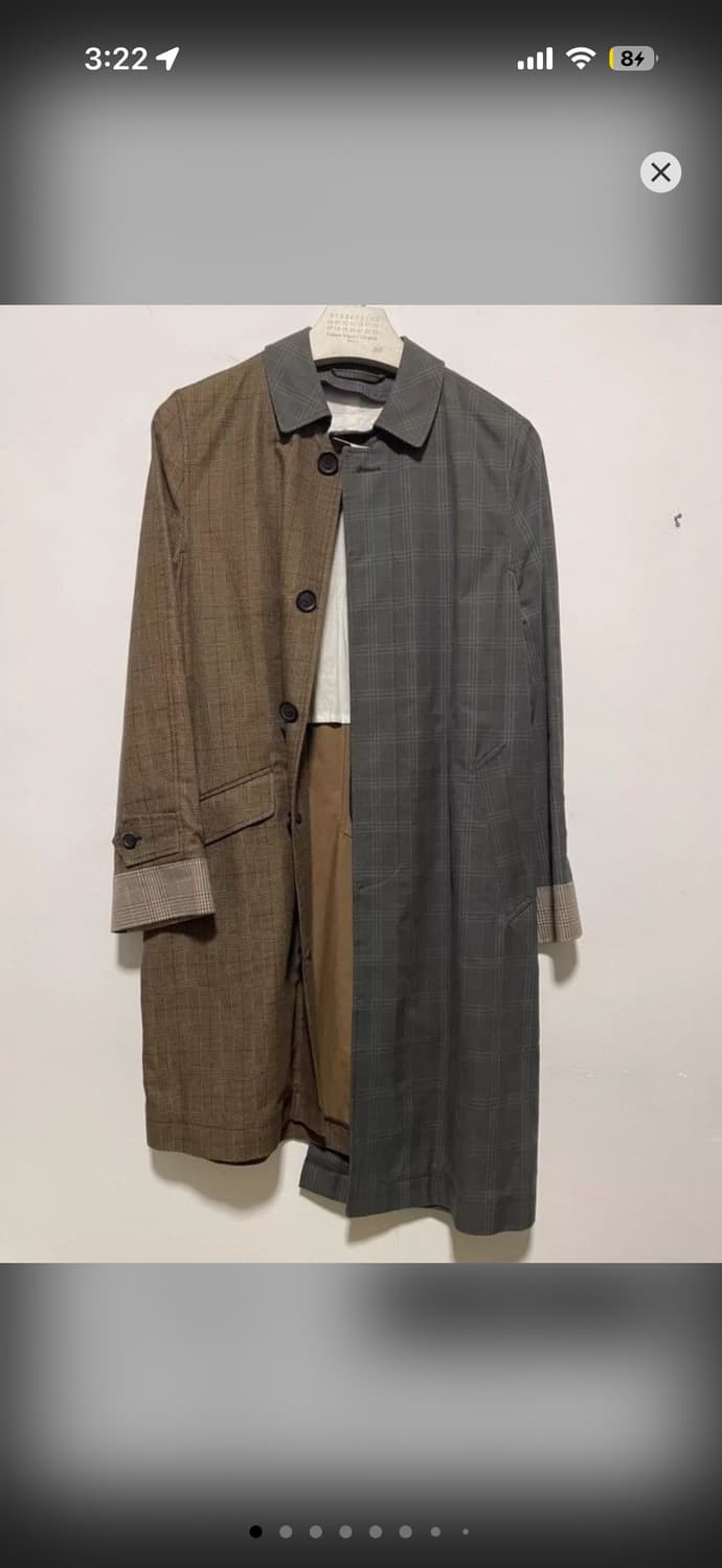 Margiela x hm 트렌치 코트 상품이미지1