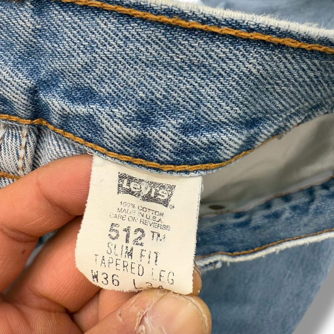 usa 리바이스 512 데님팬츠 r1832 상품이미지7