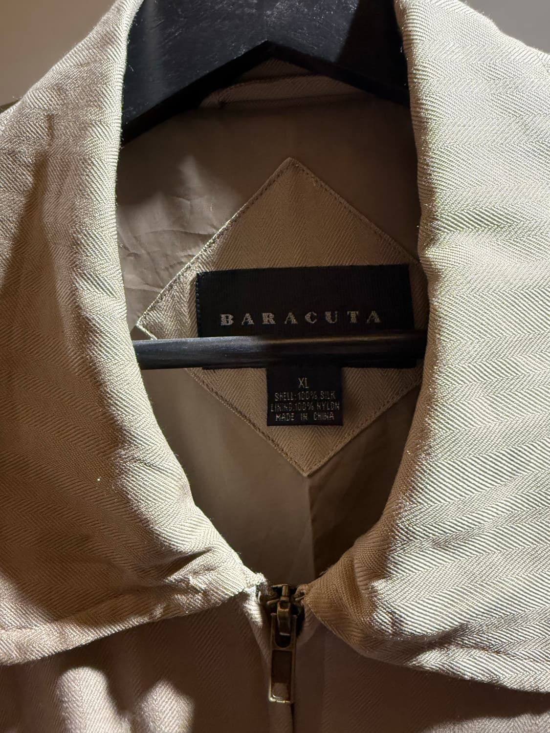 Baracuta silk bomber 상품이미지3