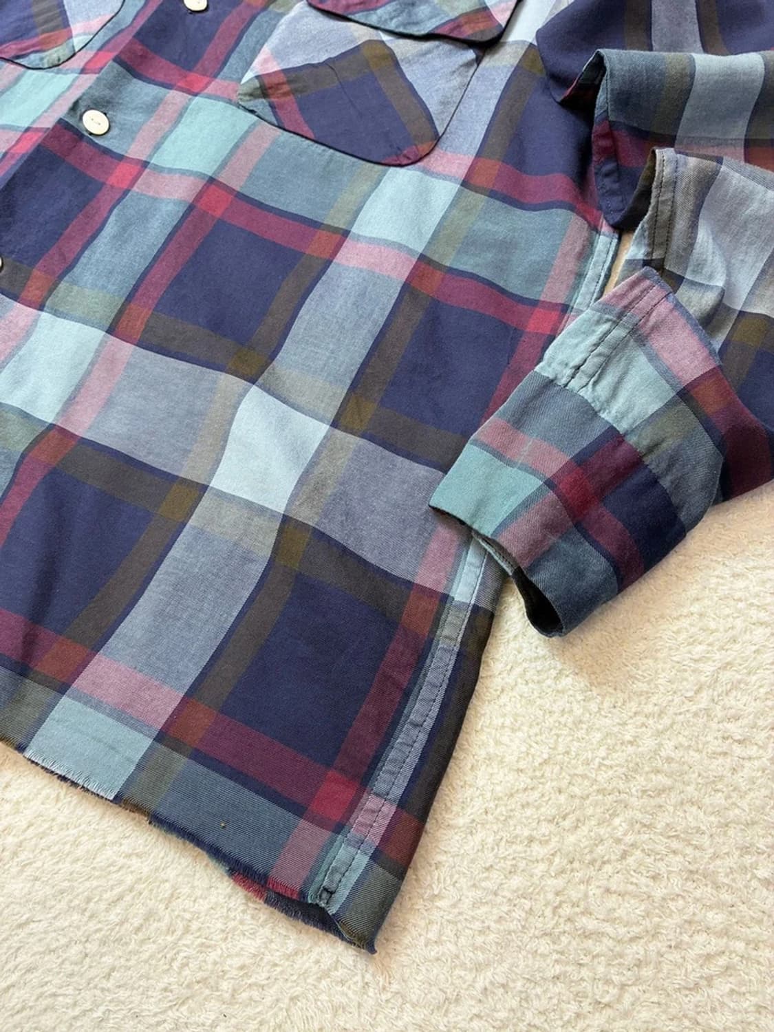 니들스 재팬 체크 투포켓 셔츠 PN5903 상품이미지4