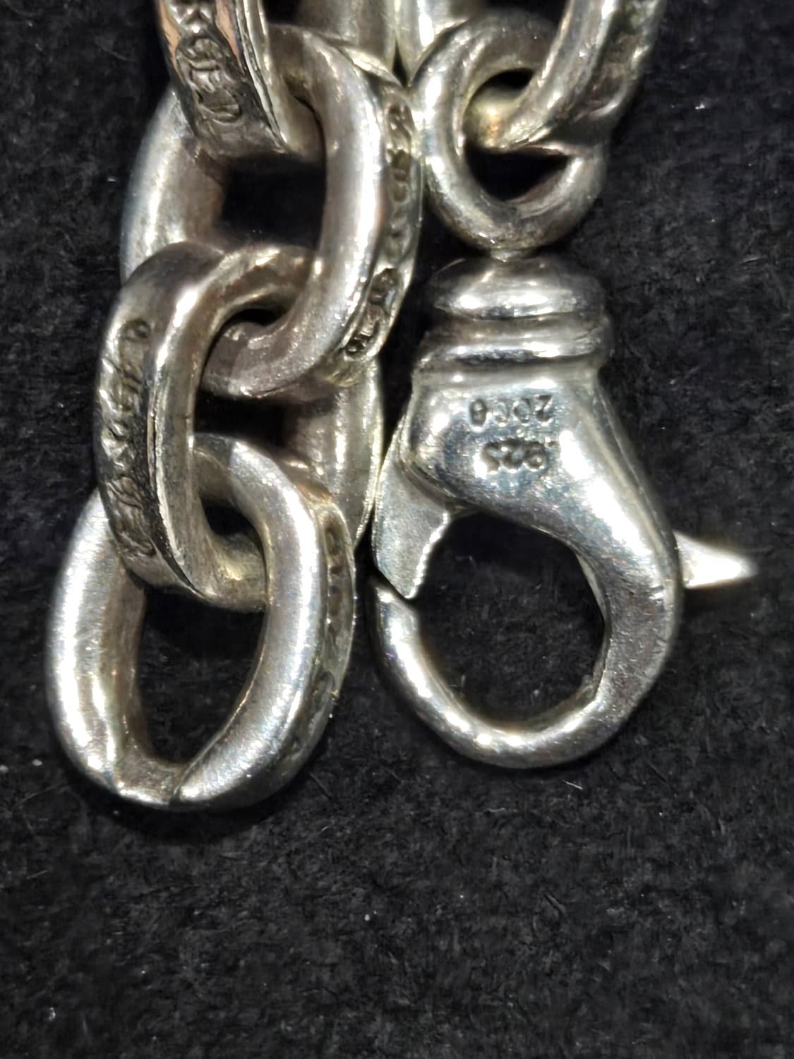 크롬하츠 라지페이퍼 팔찌  정품 상품이미지4