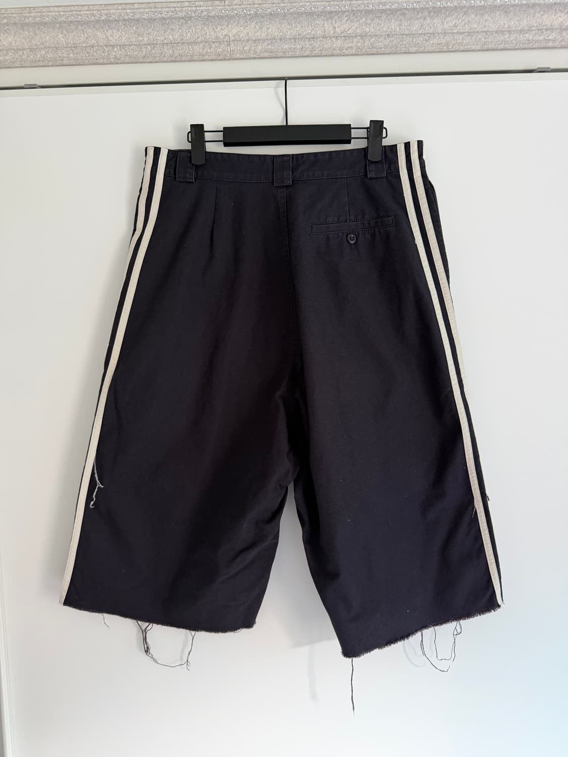 [XS] 발렌시아가 아디다스 립스탑 코튼 쇼츠 데님  상품이미지2