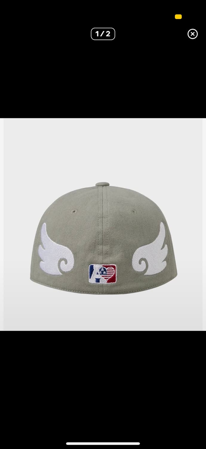 aeae 심볼 엔젤 윙캡 그레이 1사이즈 상품이미지3