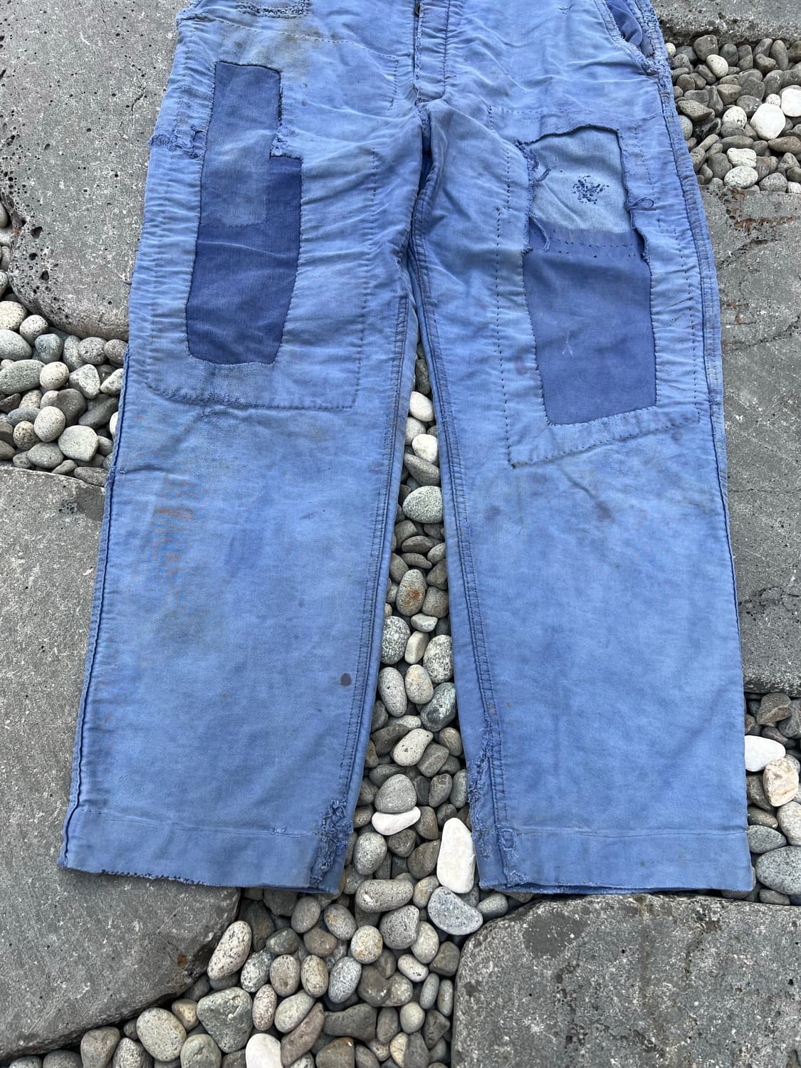 60s OLD FRENCH MOLESKIN FADED 빈티지몰스킨워크팬츠 상품이미지4