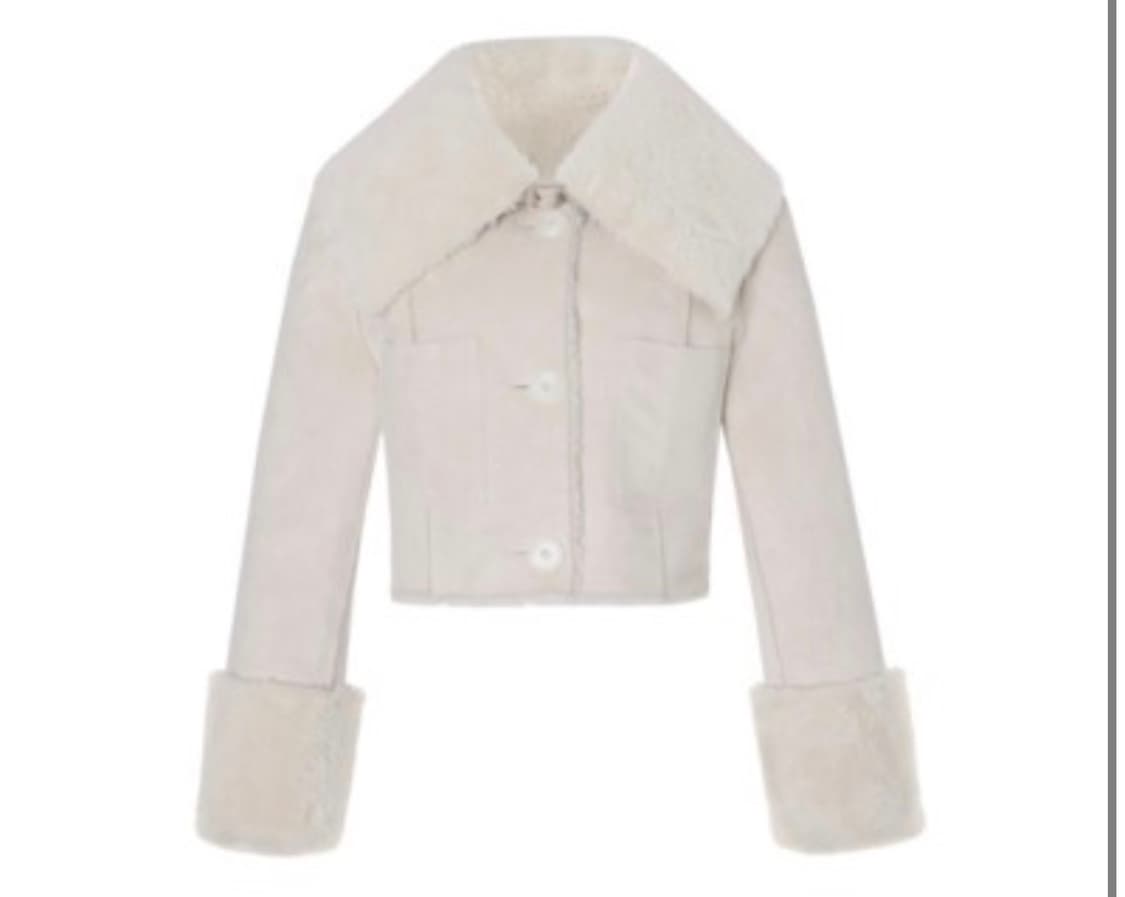 낫유어로즈 리버시블 세일러 무스탕 상품이미지1