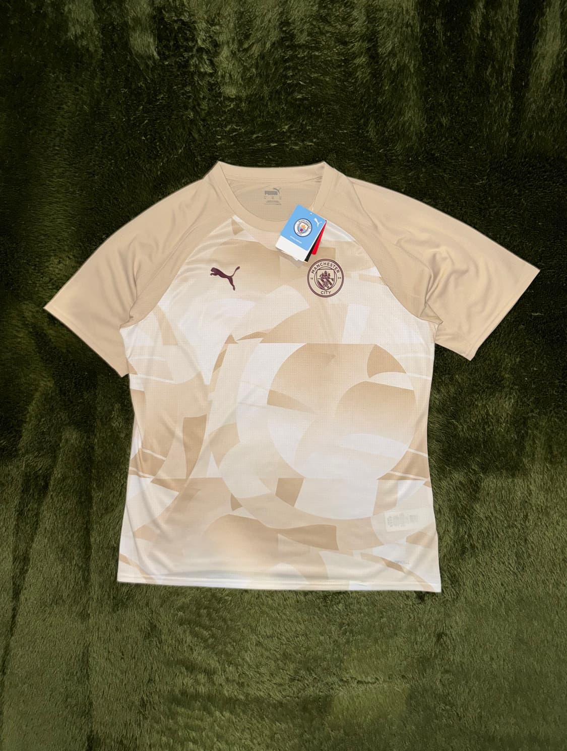 [XL] 푸마 맨시티 2023/24 프리매치 저지 그래놀라 논마킹 상품이미지1