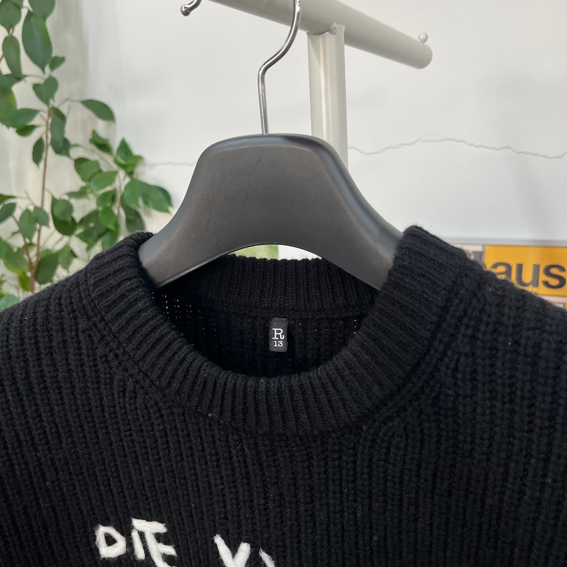 R13 다이 영 보이프렌드 니트 M 상품이미지3