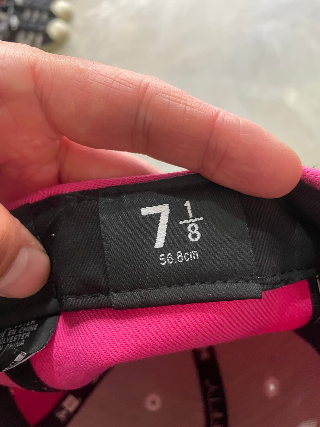 뉴에라 뉴욕양키스 핑크 7 1/8(56.8cm) 상품이미지9