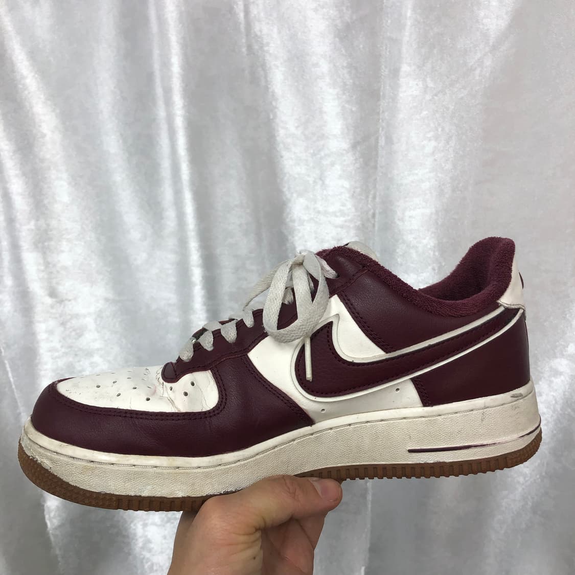 나이키 에어포스 1 07 나이트마룬 스니커즈 사이즈260  상품이미지2